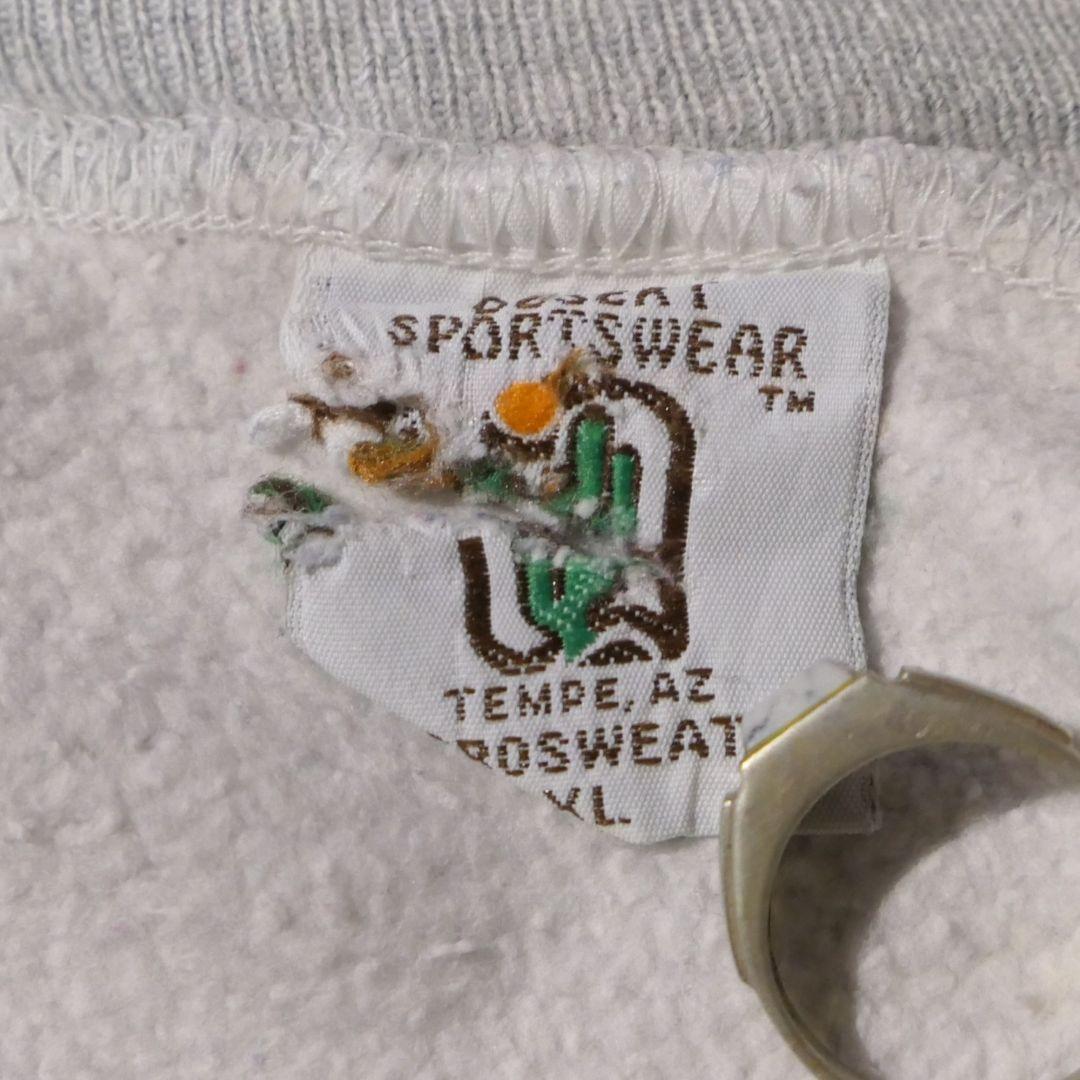 VINTAGE 90s XL Reverse Weave Type Sweat -DESERT SPORTSWEAR-