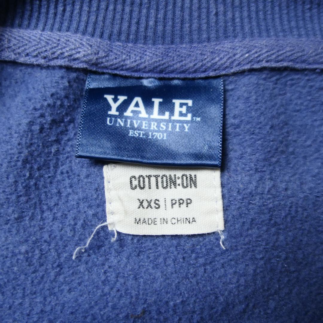 USED S-M College Sweat -YALE UNIVERSITY-