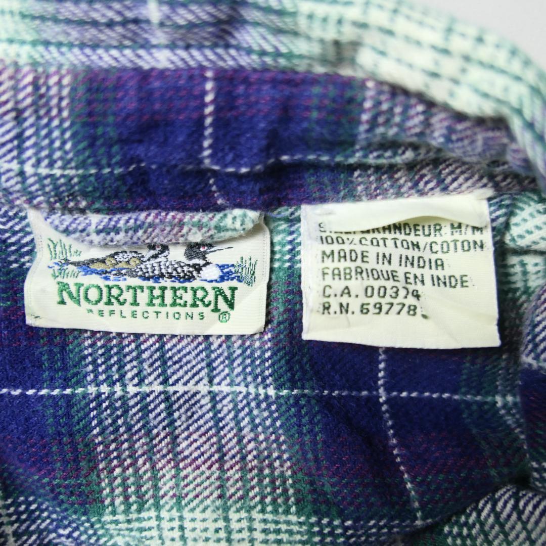 USED M-L Flannel Shirt -NORTHERN-