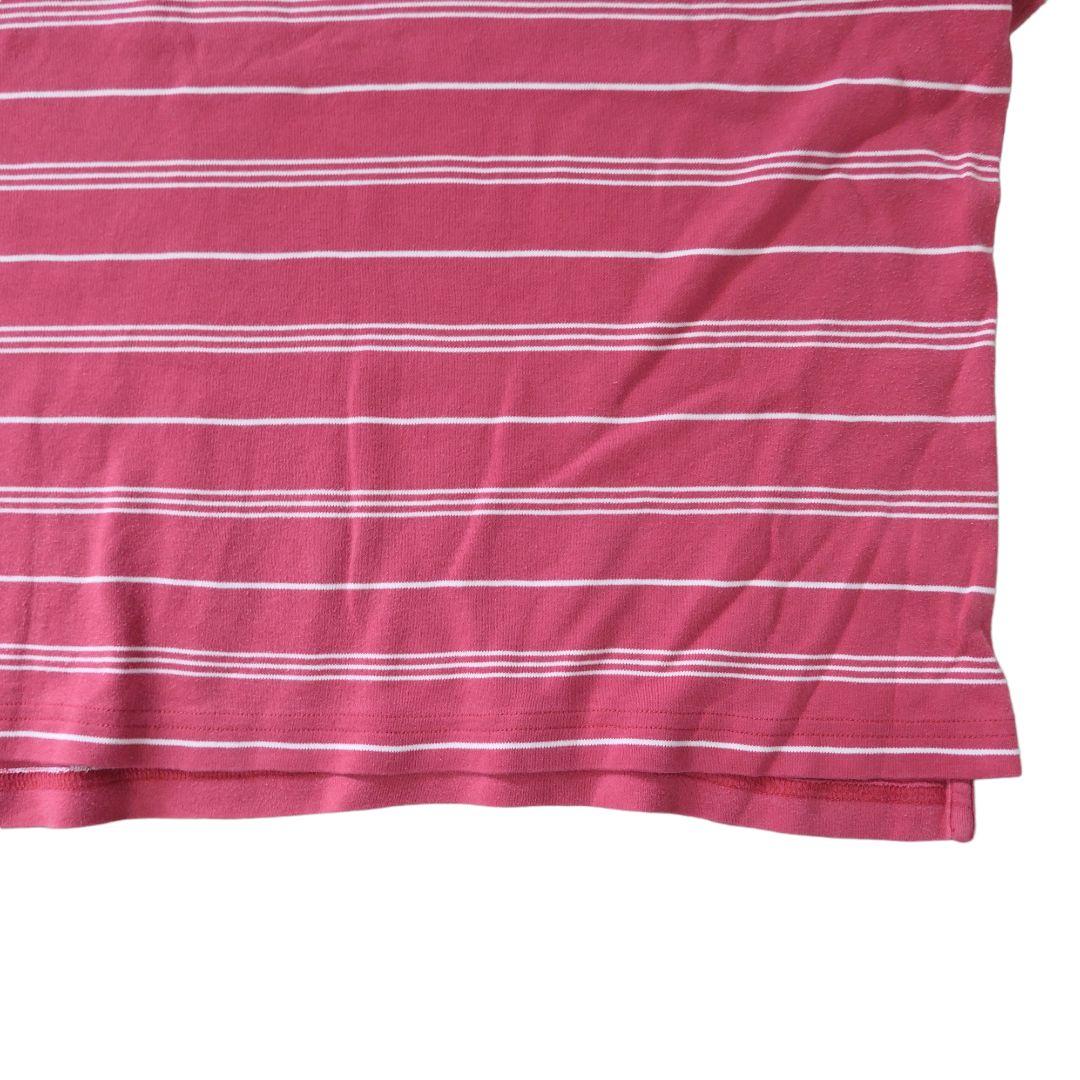 USED XL Border polo shirt -ROUNDTREE & YORKE-