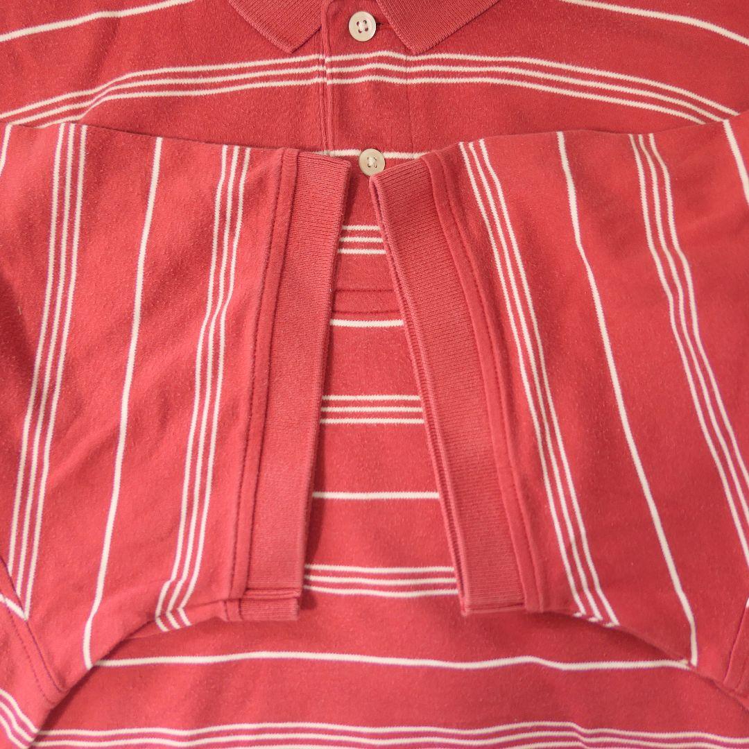 USED XL Border polo shirt -ROUNDTREE & YORKE-