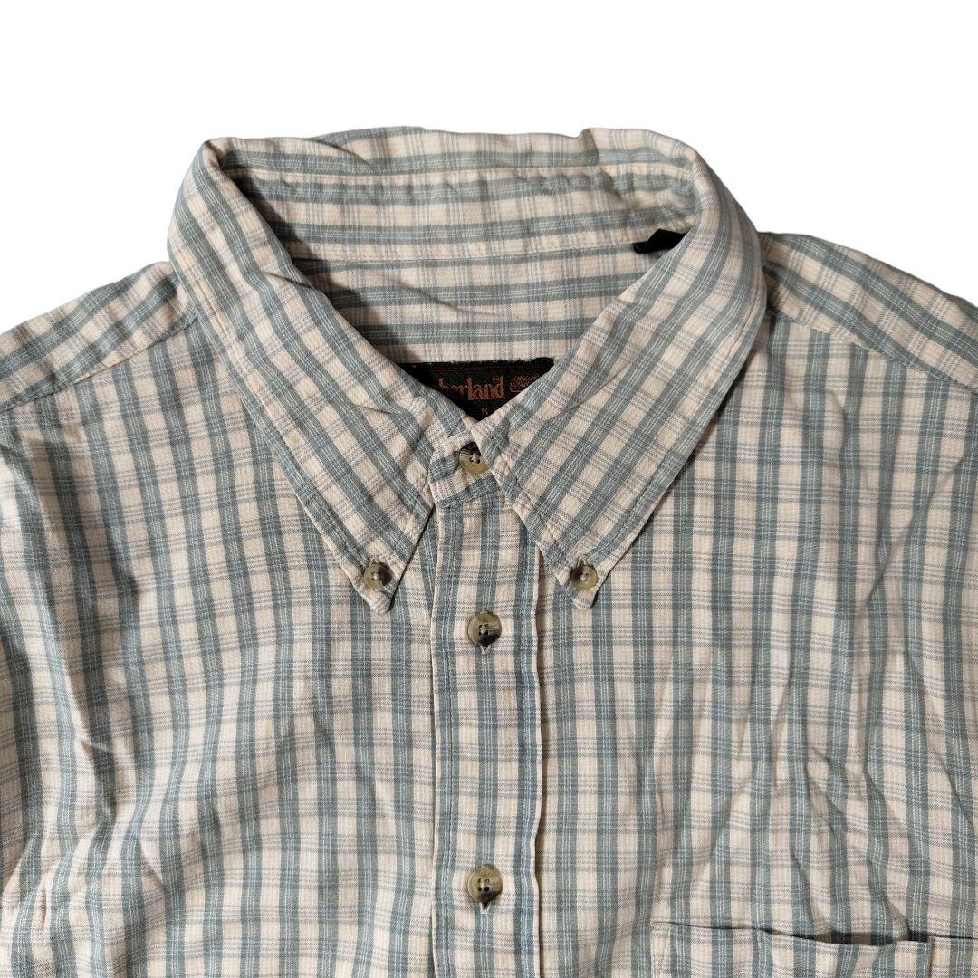 VINTAGE 90s XL H/S Button down shirt -Timberland-