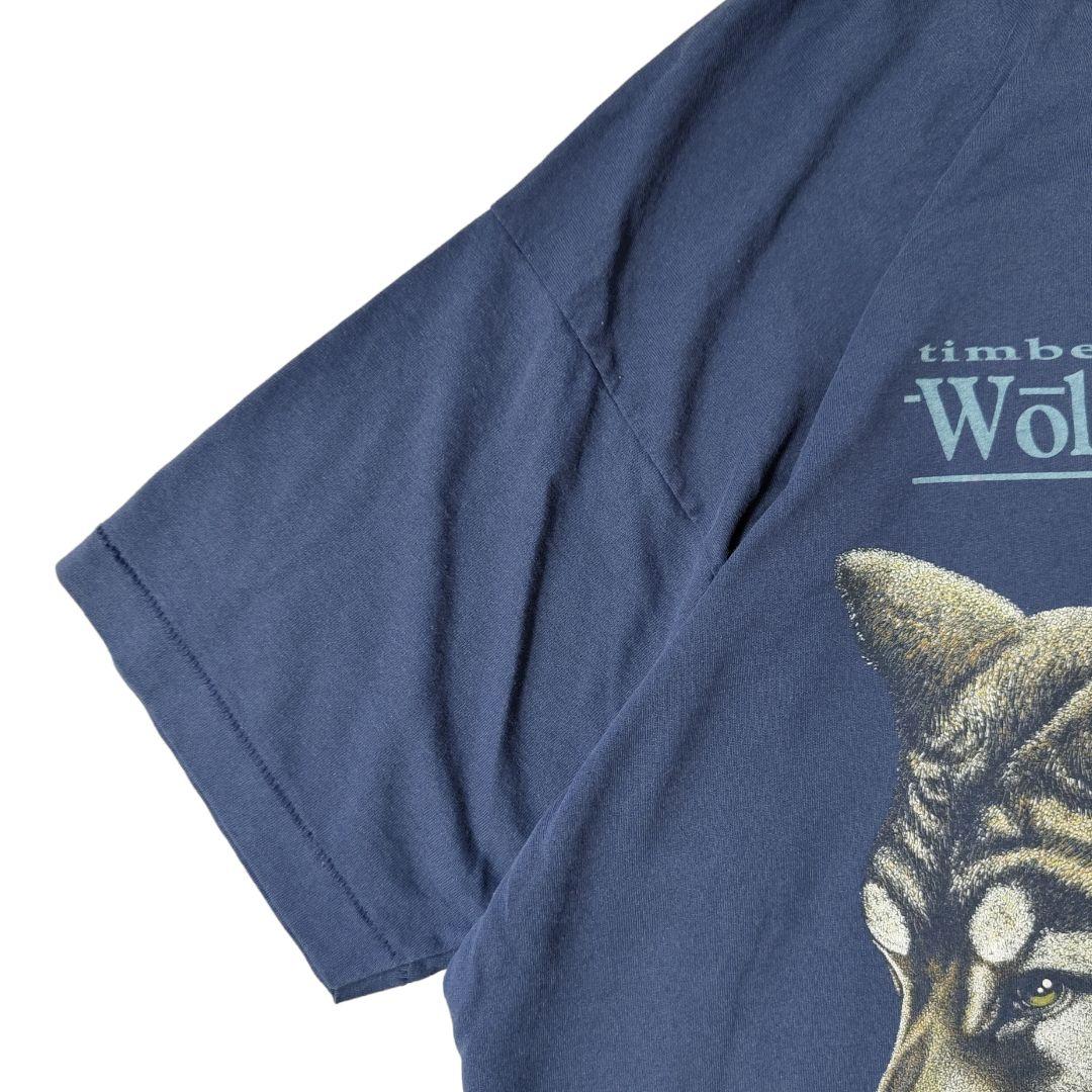 VINTAGE 90s XXL Animal print T-shirt -FLUIT OF THE LOOM-