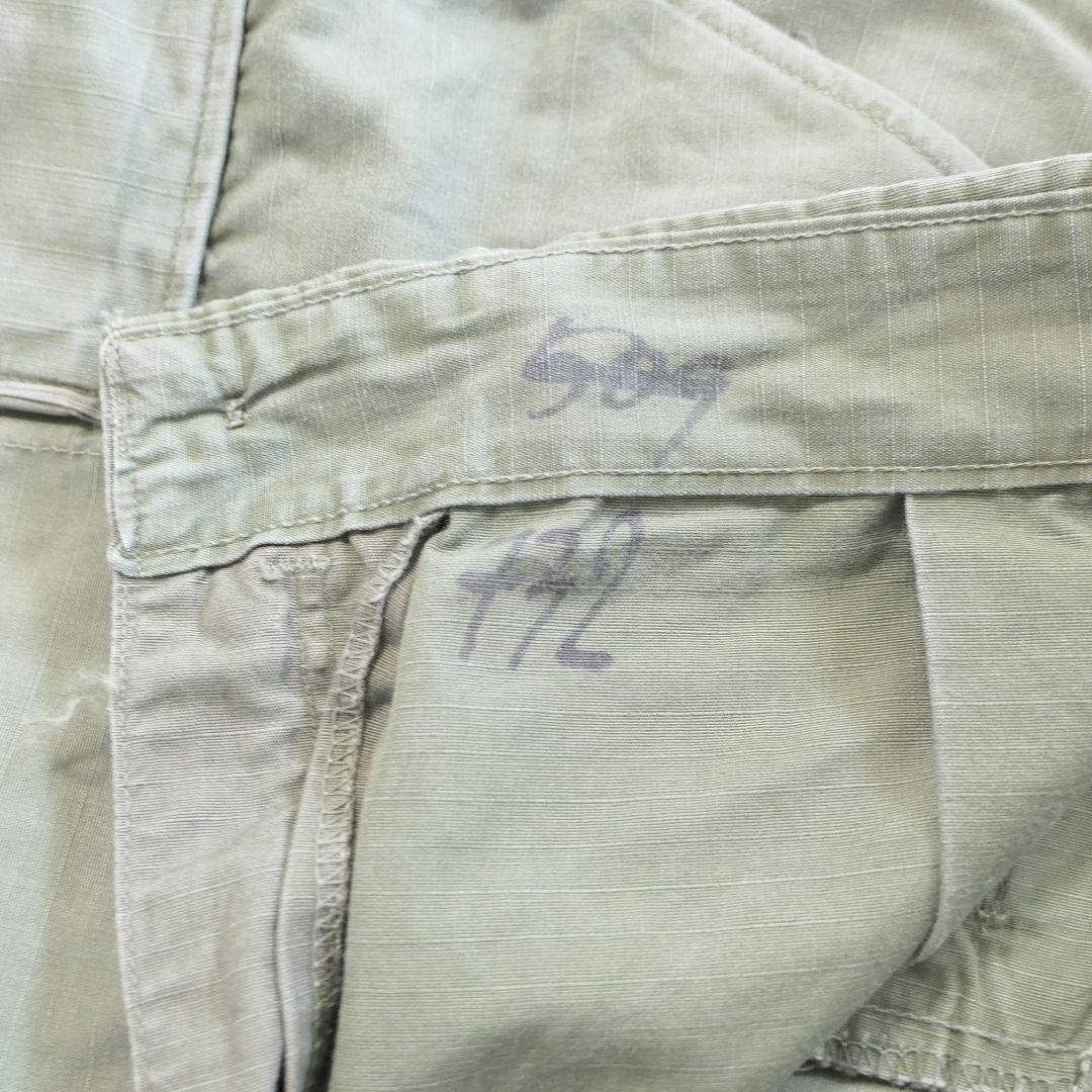 VINTAGE 60s REGULAR-MEDIUM Jungle fatigue pants -U.S.ARMY-