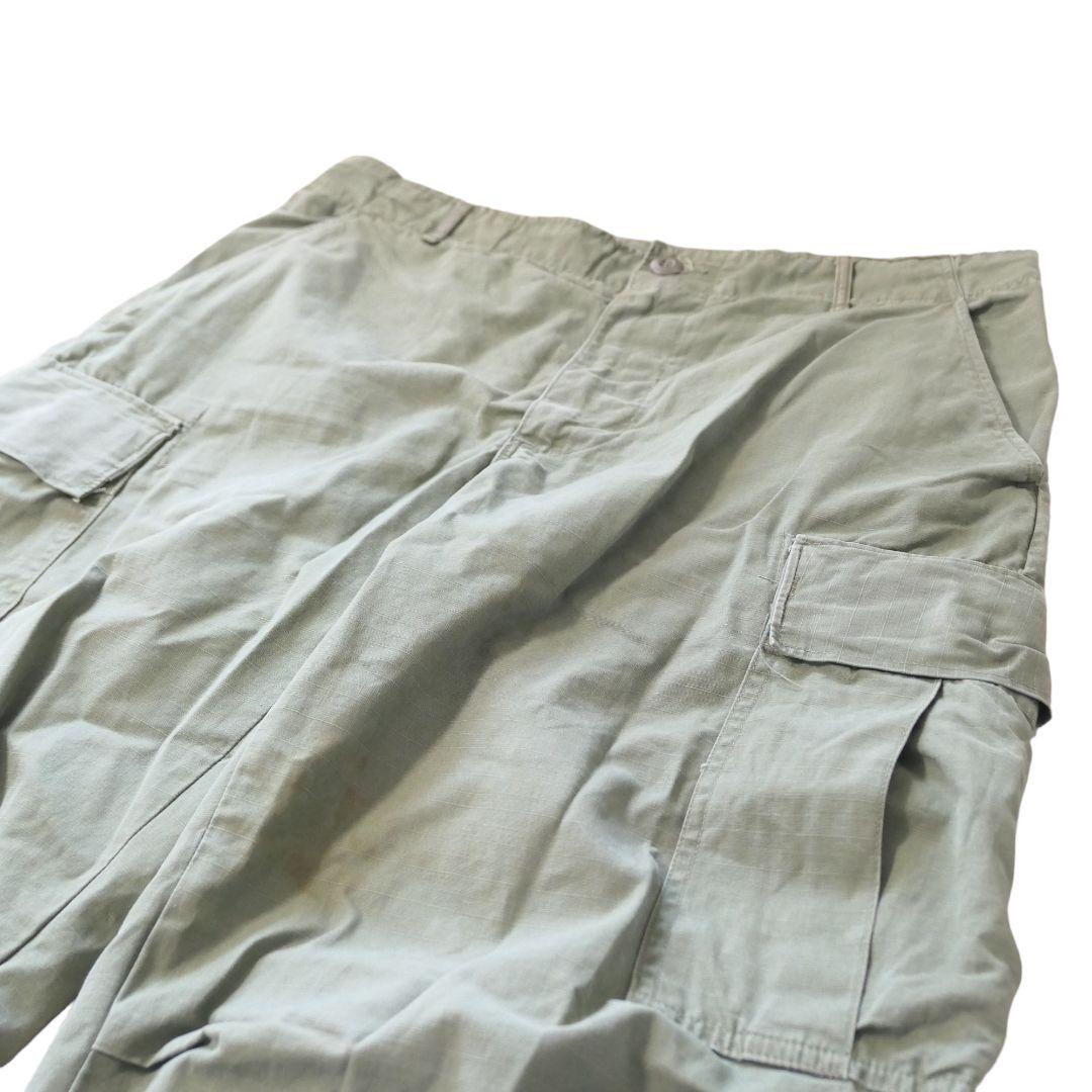 VINTAGE 60s REGULAR-MEDIUM Jungle fatigue pants -U.S.ARMY-