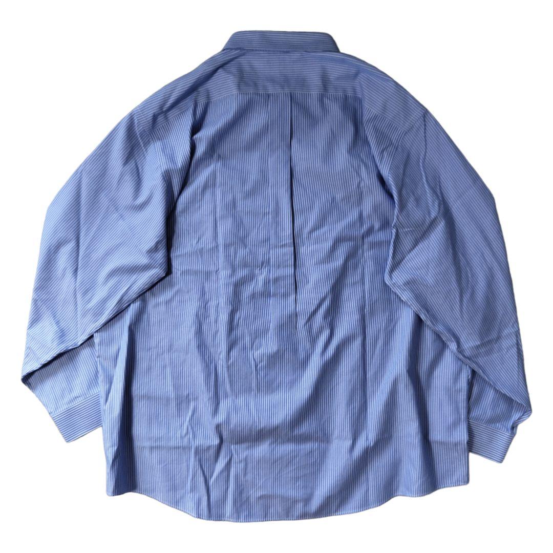 USED XL Stripe bd shirt -L.L.Bean-