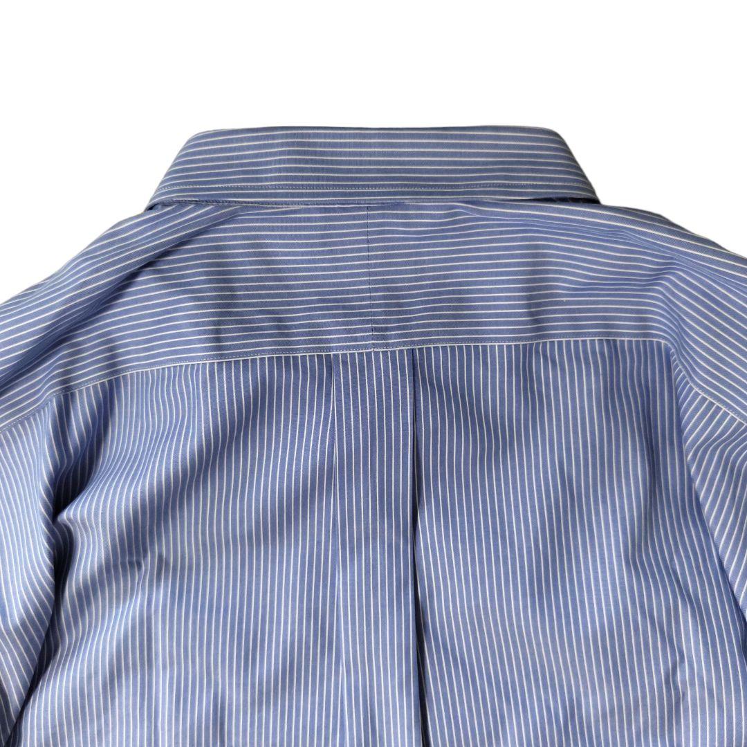 USED XL Stripe bd shirt -L.L.Bean-