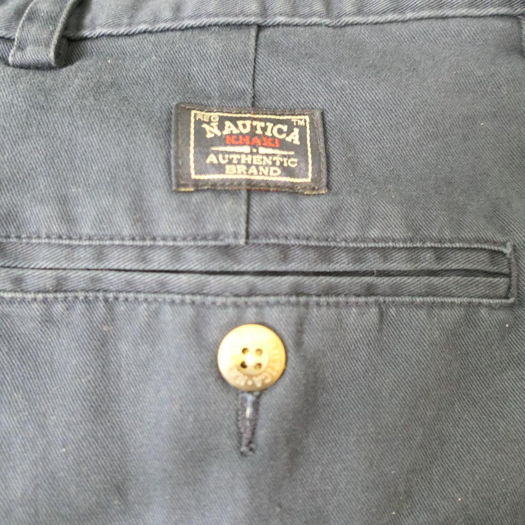 VINTAGE 90s 34inch Chino pants -NAUTICA-