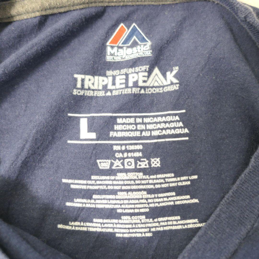 USED L MLB T-shirt -Brewers-