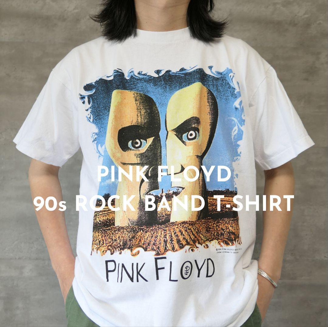 VINTAGE 90s L Rock band T-shirt -PINK FLOYD-