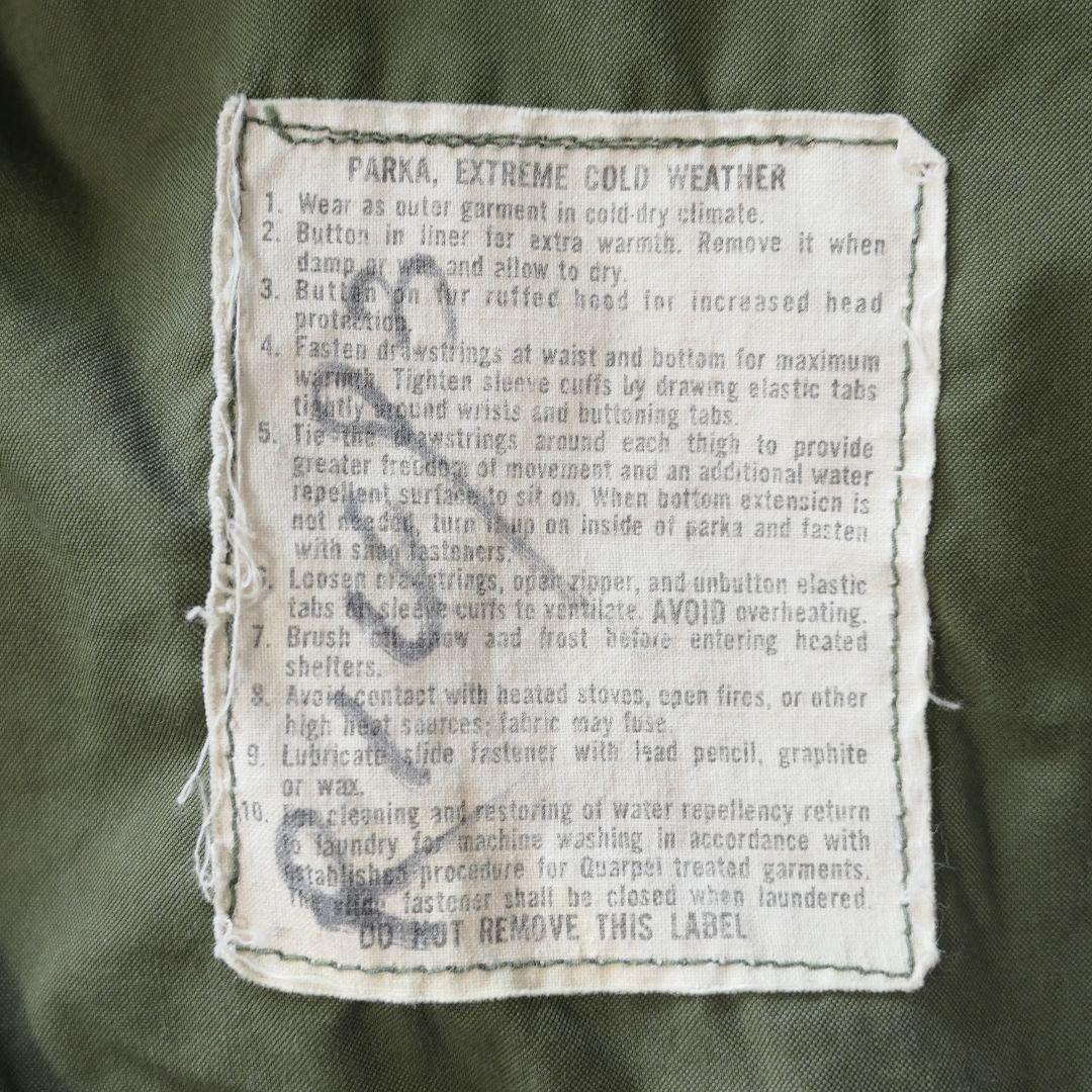 VINTAGE 70s SMALL-REGULAR M-65 Fishtail parka -U.S.ARMY-