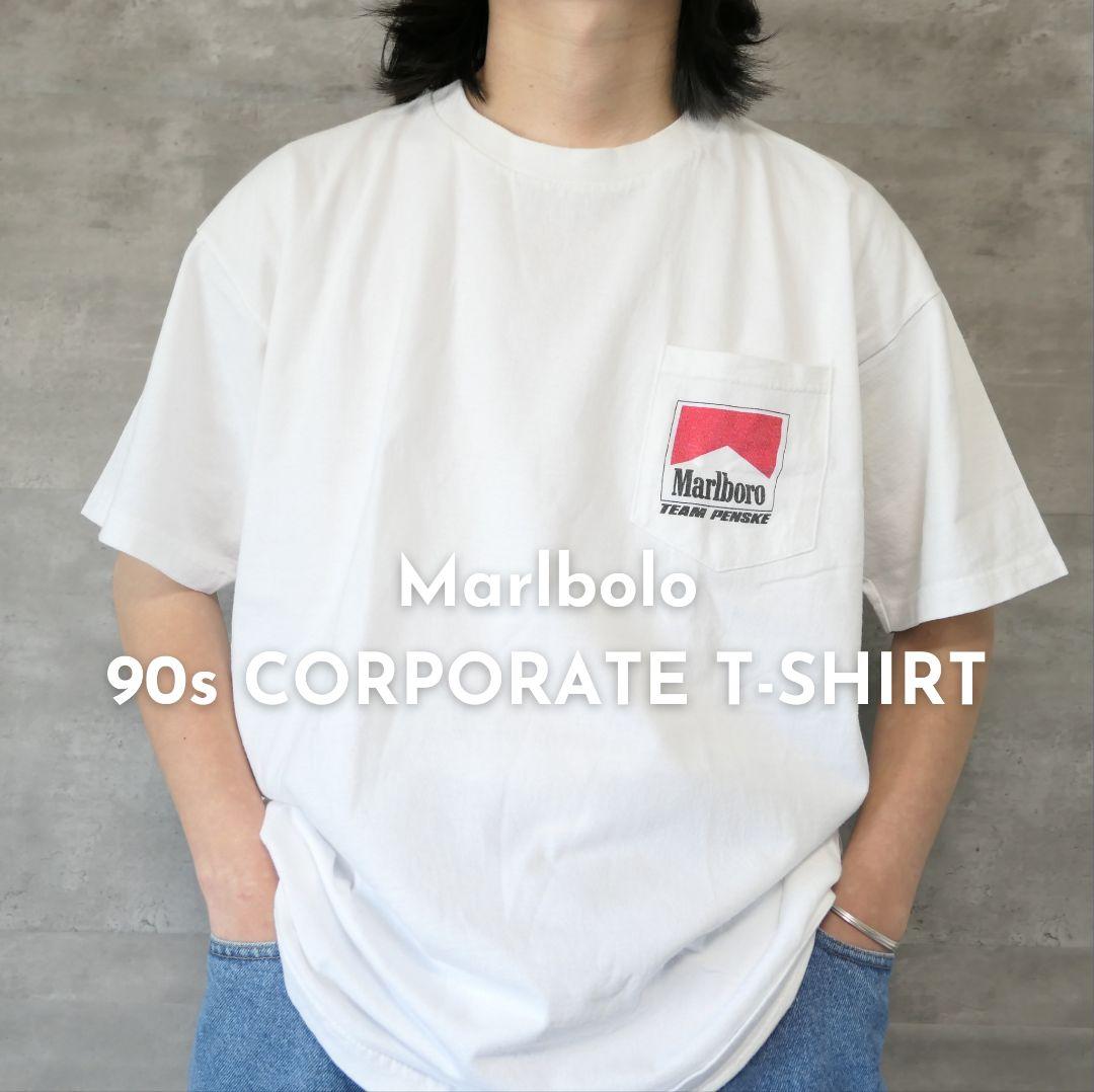 VINTAGE 90s XL Promotion T-shirt -Marlboro-