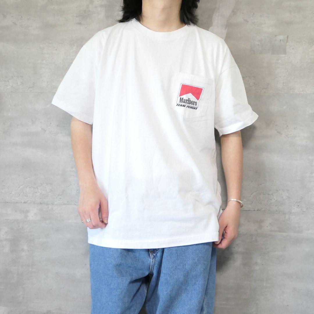 VINTAGE 90s XL Promotion T-shirt -Marlboro-