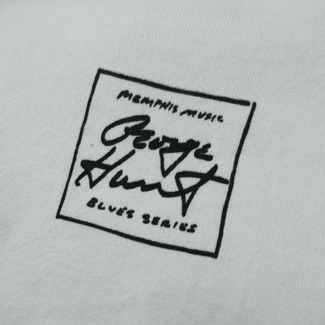 VINTAGE 90s XL Art Sweat -GEORGE HUNT-