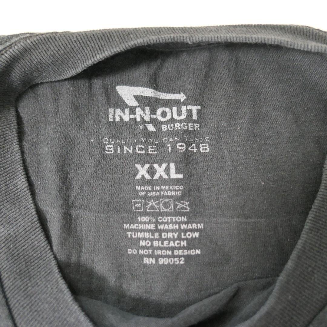 USED XXL Printed T-shirt -IN-N-OUT BURGER-