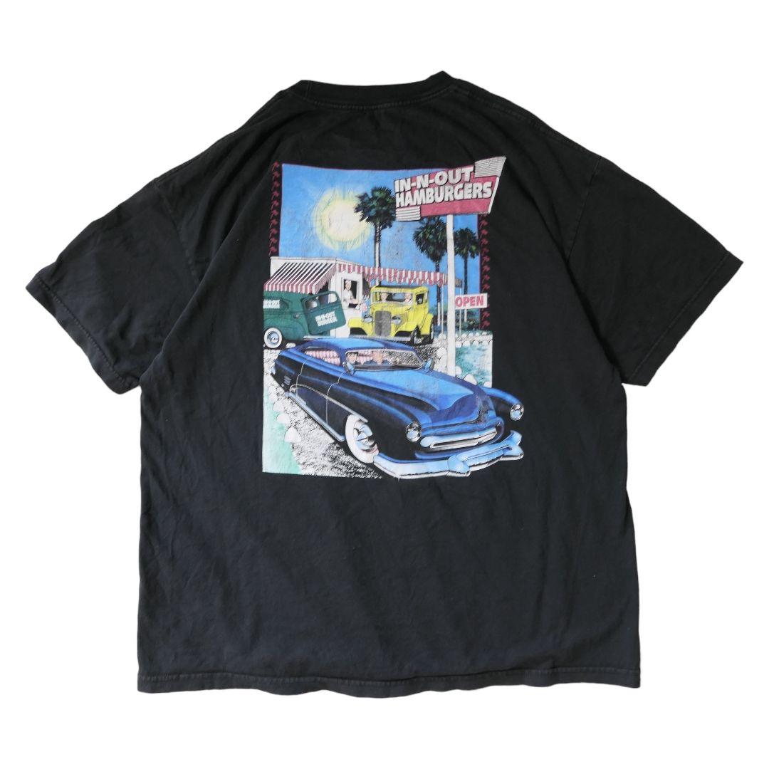 USED XXL Printed T-shirt -IN-N-OUT BURGER-