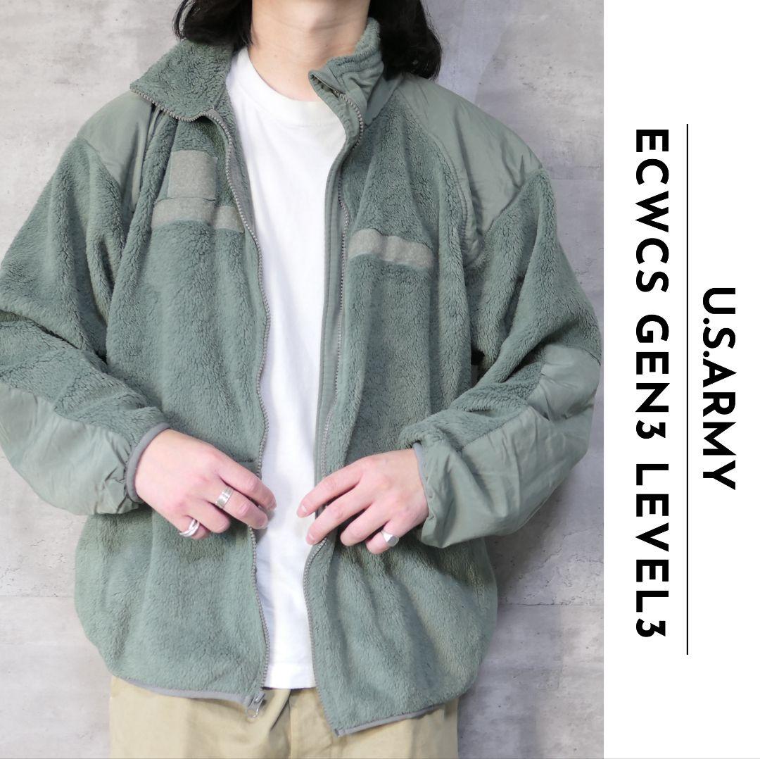USED LARGE-REGULAR ECWCS GEN3 LEVEL3 Fleece jacket -U.S.ARMY-
