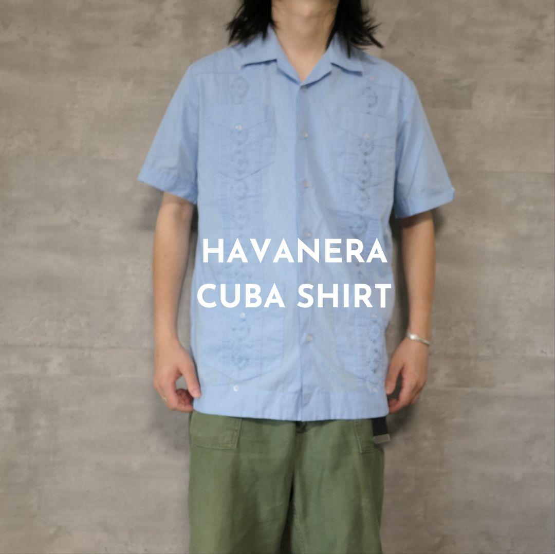 USED S Cuba shirt -HAVANERA-