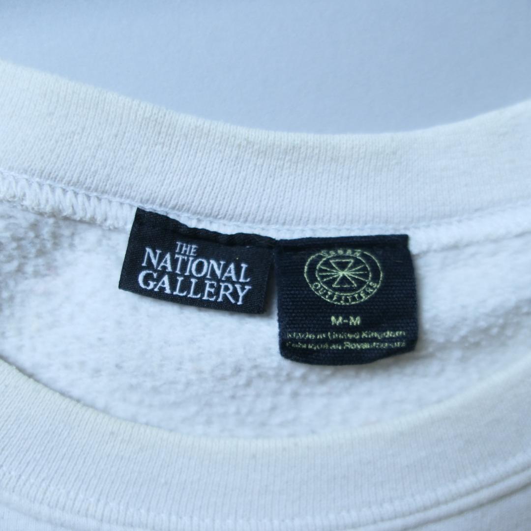 VINTAGE 90s L-XL Art Sweat "Sunflowers" -Vincent van Gogh-