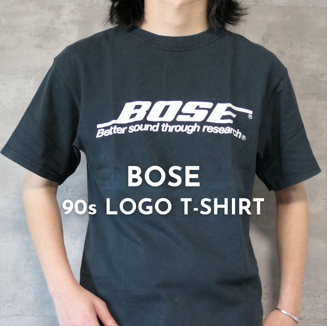 VINTAGE 90s Corporate logo t-shirt -BOSE-