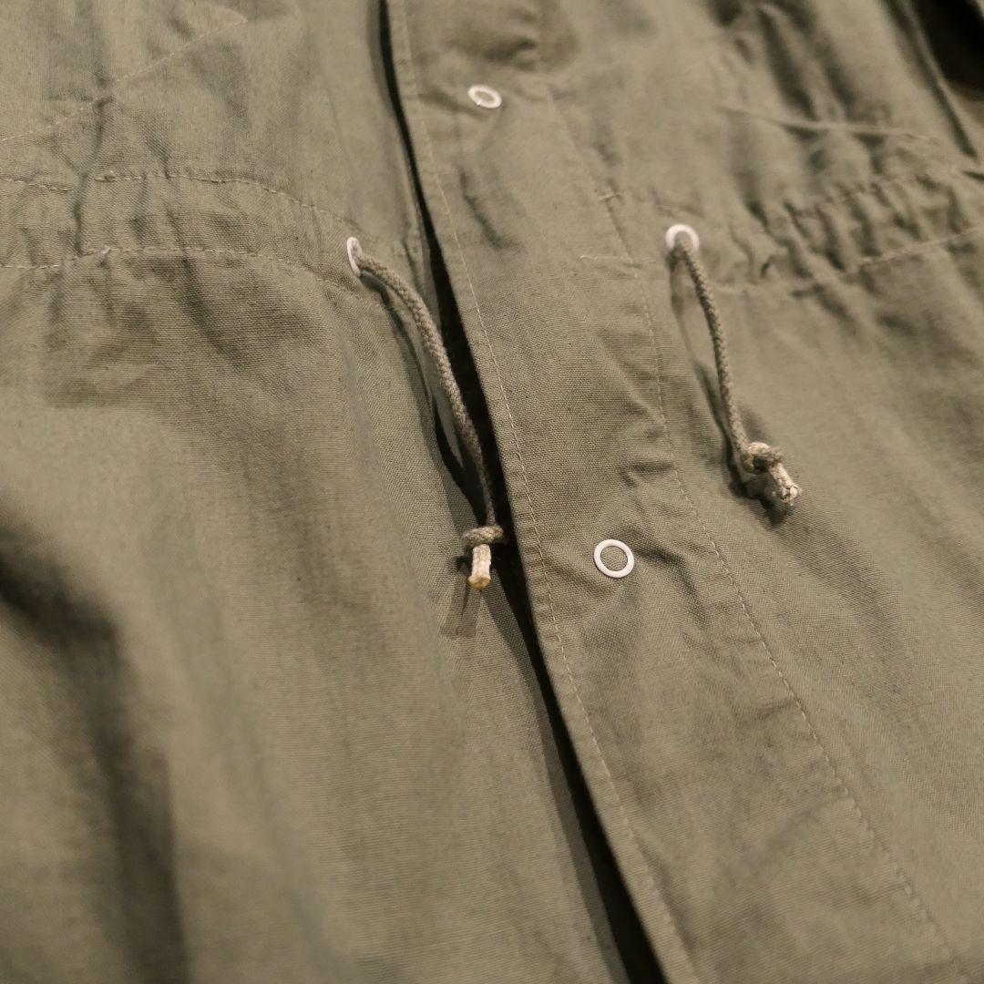 VINTAGE 70s L OD Dyed Snow camoflage parka -U.S.ARMY-