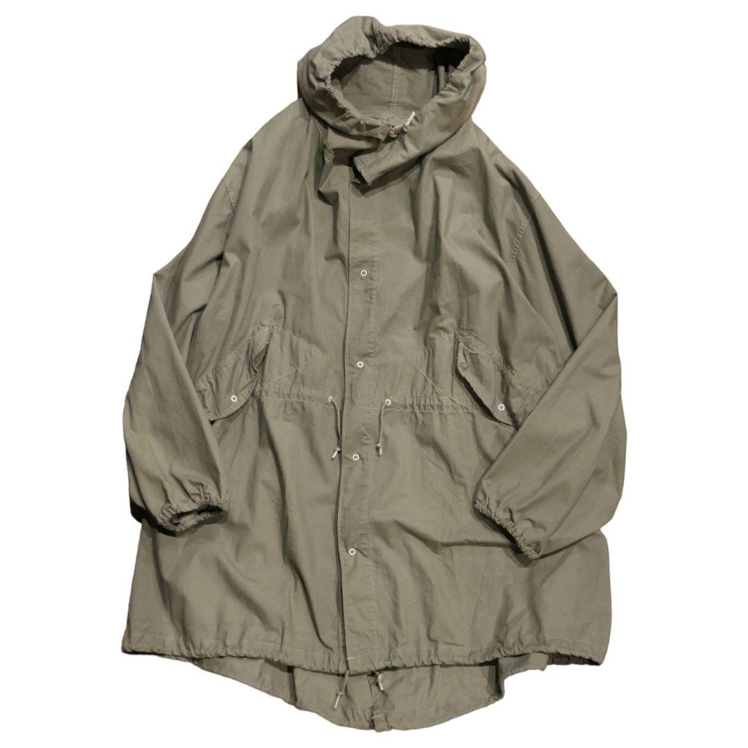 VINTAGE 70s L OD Dyed Snow camoflage parka -U.S.ARMY-
