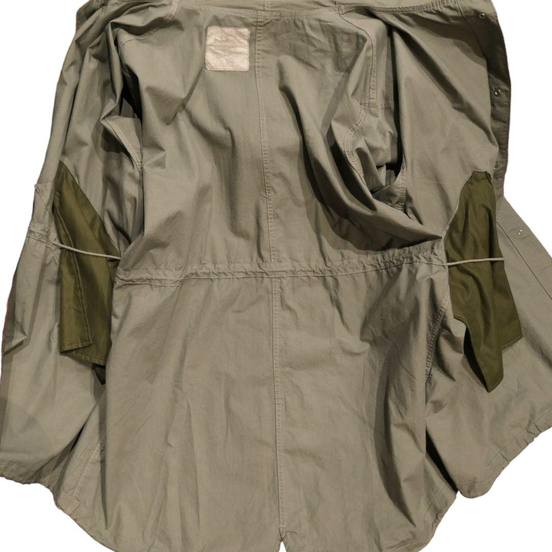 VINTAGE 70s L OD Dyed Snow camoflage parka -U.S.ARMY-
