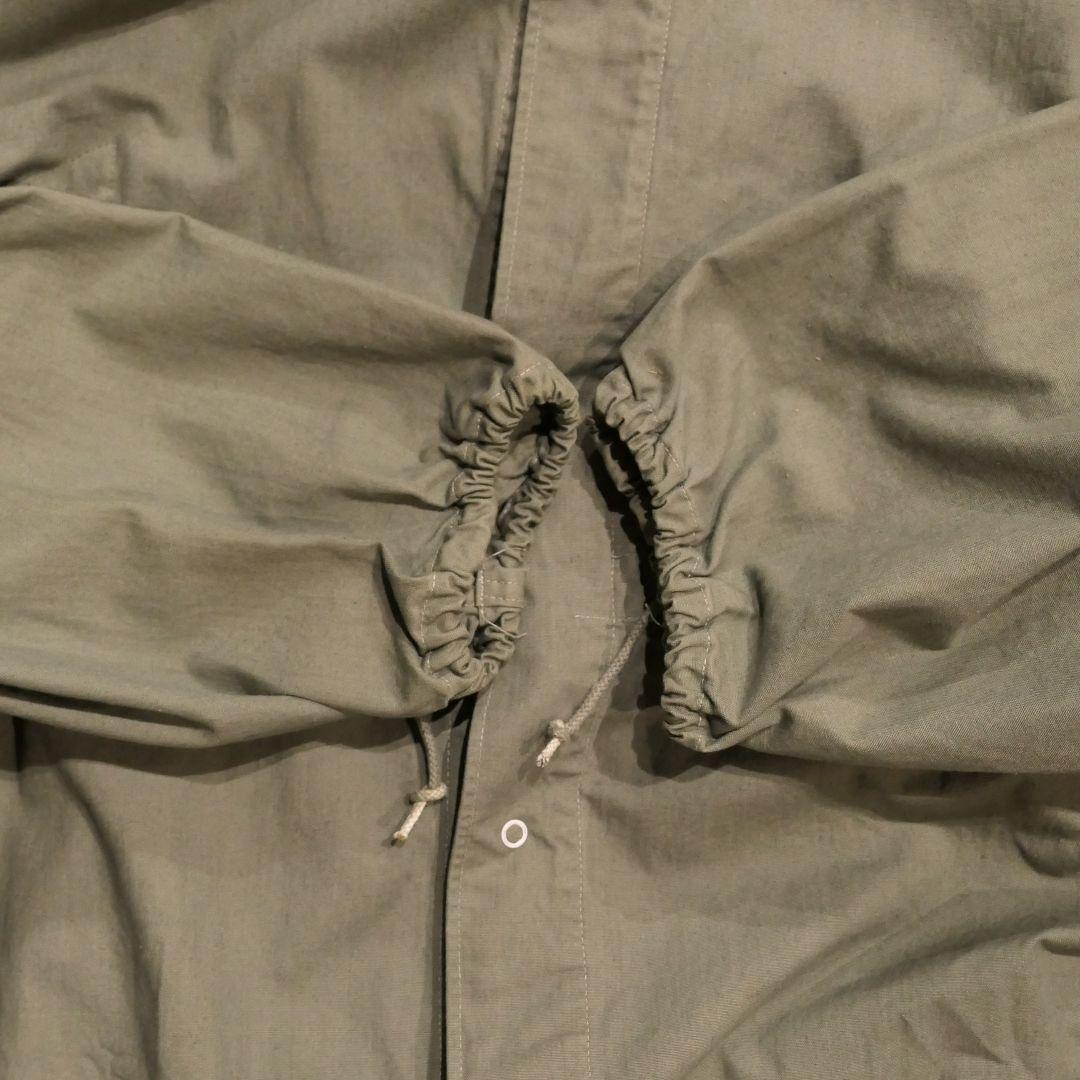 VINTAGE 70s L OD Dyed Snow camoflage parka -U.S.ARMY-