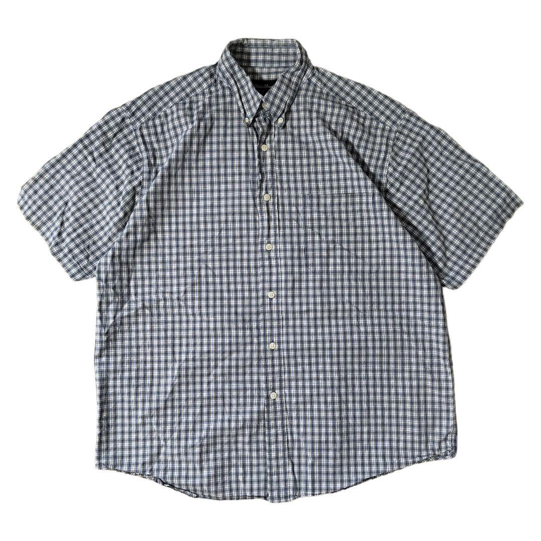 USED L S/S Button down shirt -EddieBauer-