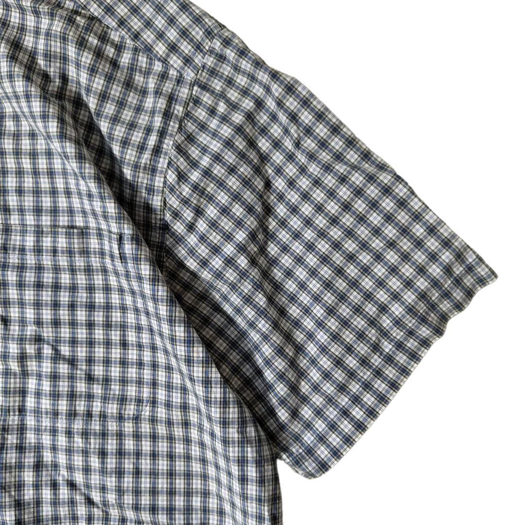 USED L S/S Button down shirt -EddieBauer-