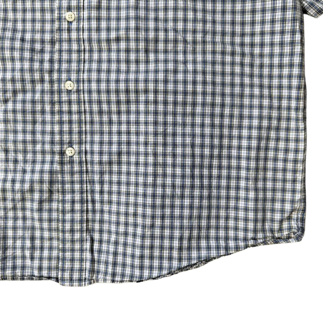 USED L S/S Button down shirt -EddieBauer-