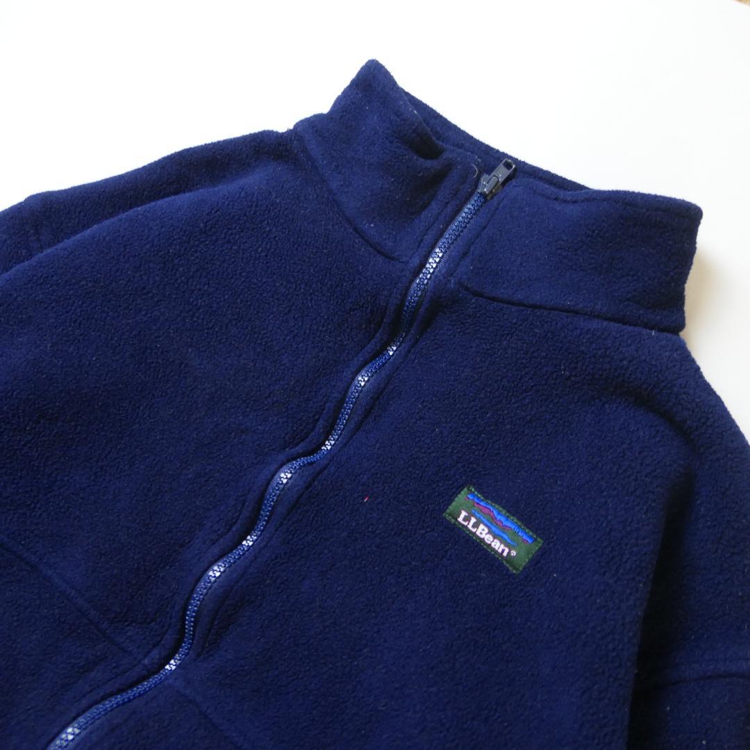 VINTAGE 90s L-XL Fullzip Fleece Jacket -L.L.Bean-