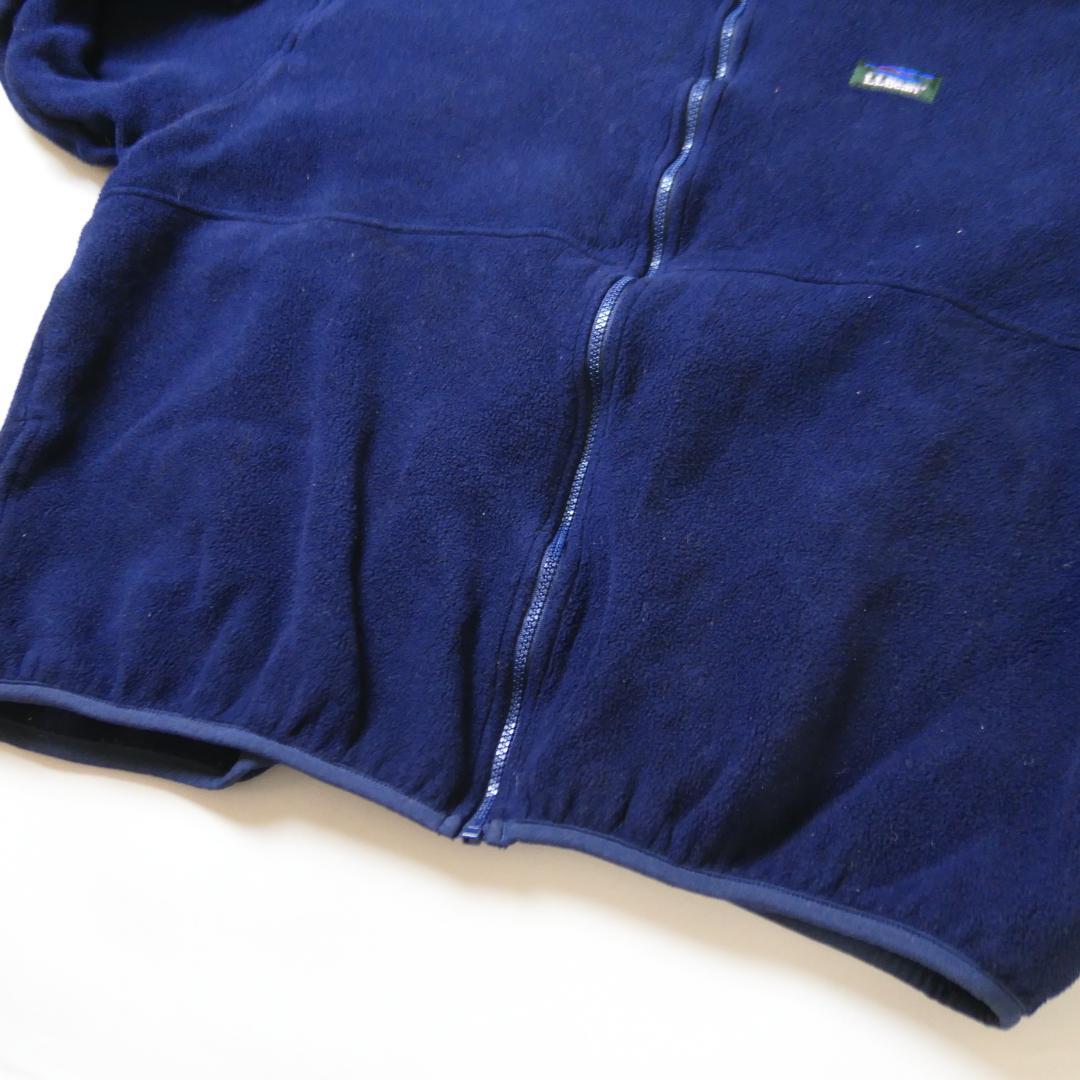 VINTAGE 90s L-XL Fullzip Fleece Jacket -L.L.Bean-