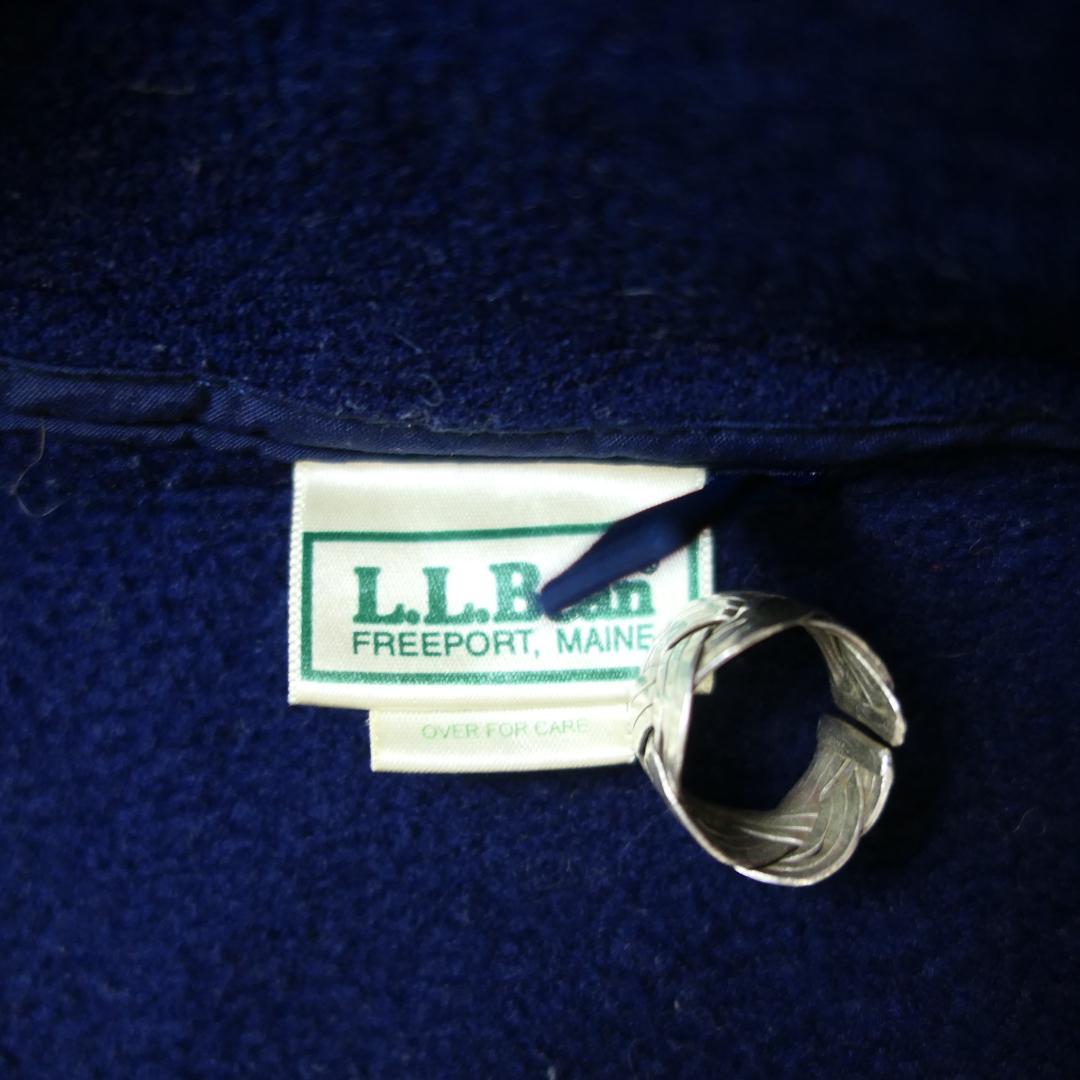 VINTAGE 90s L-XL Fullzip Fleece Jacket -L.L.Bean-