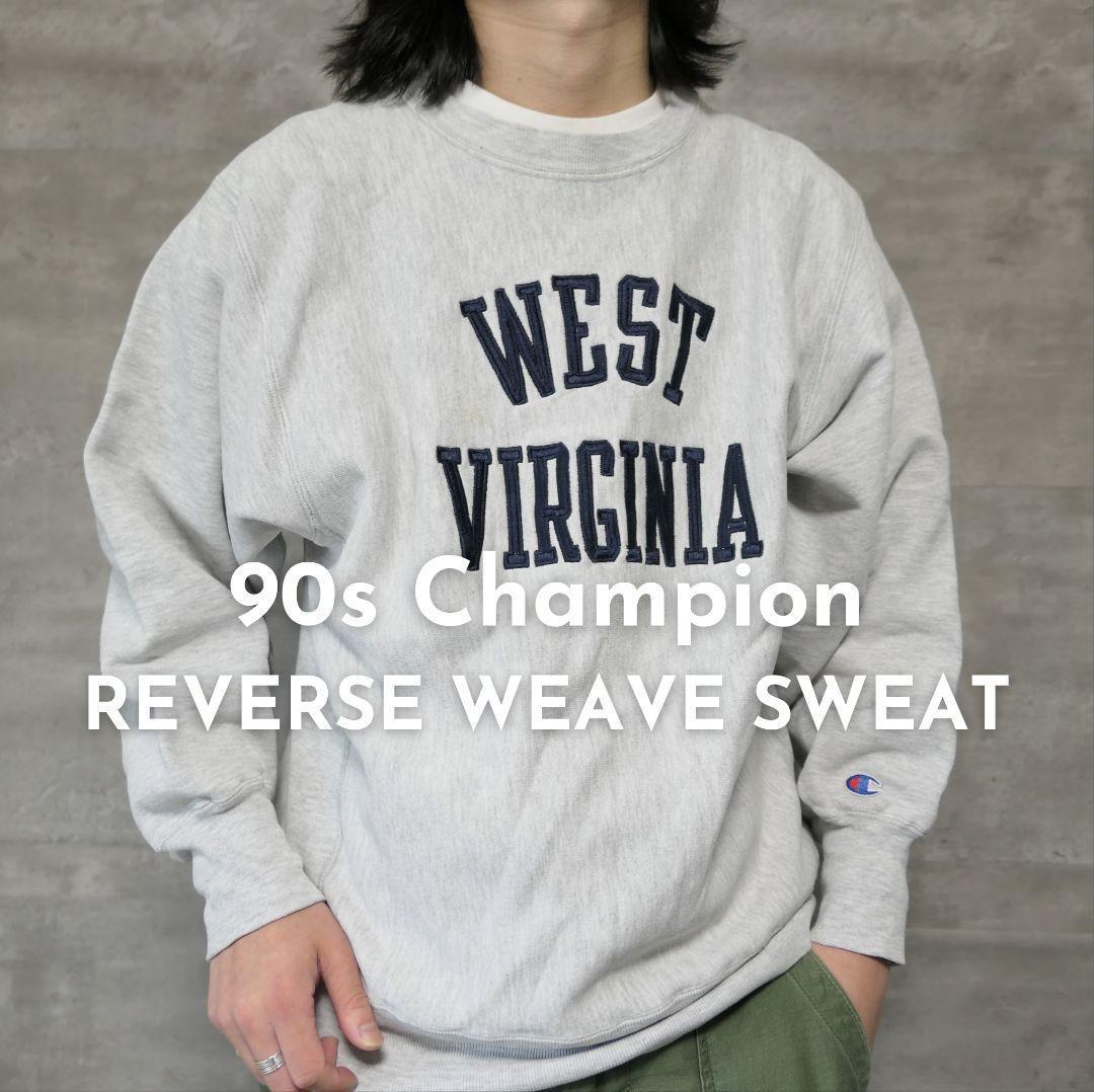 VINTAGE 90s L Reverse weave sweat -Champion-