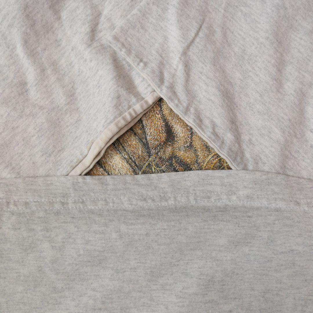 VINTAGE 90s XL Dog Print Tee -TLETREND COLS-
