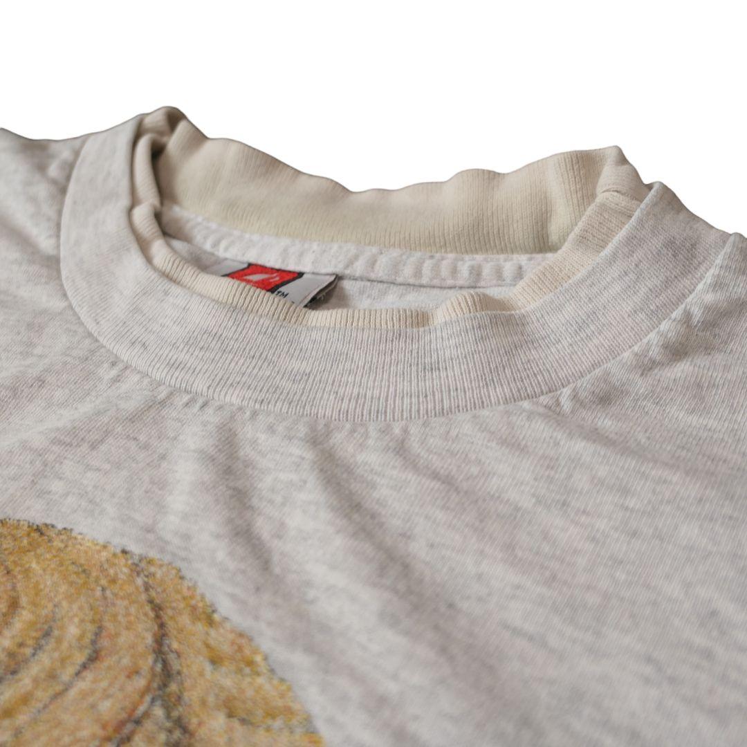 VINTAGE 90s XL Dog Print Tee -TLETREND COLS-