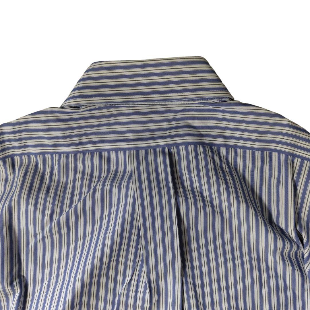 USED L Stripe bd shirt -BrooksBrothers-