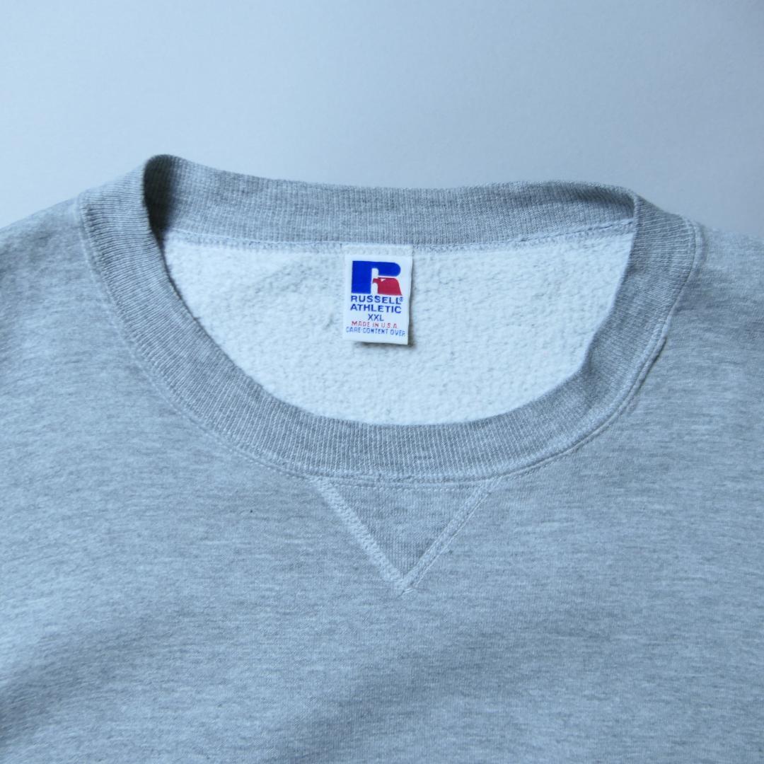 VINTAGE 90s XXL Plain Sweatshirt -Russell Athletic-