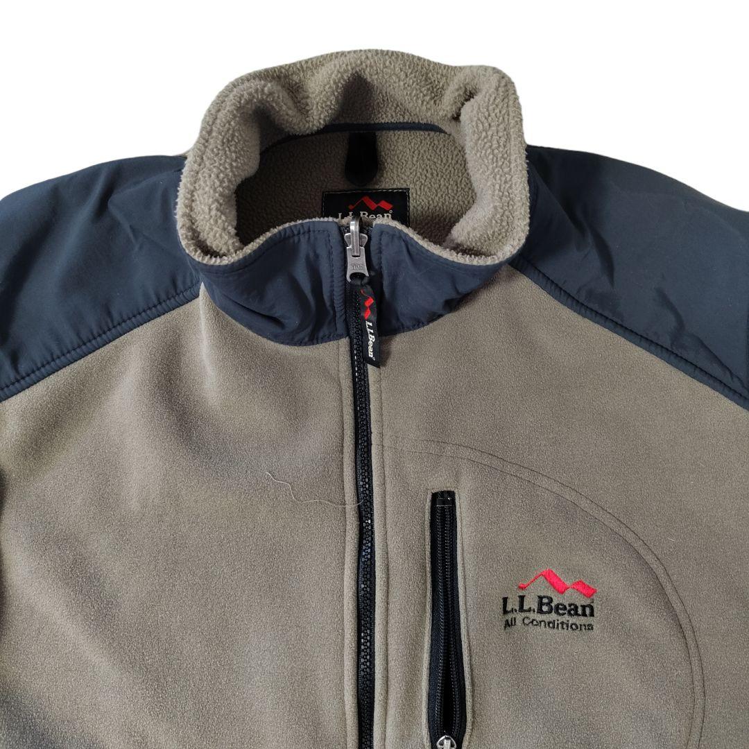 VINTAGE 90s XL Fleece vest -L.L.Bean-