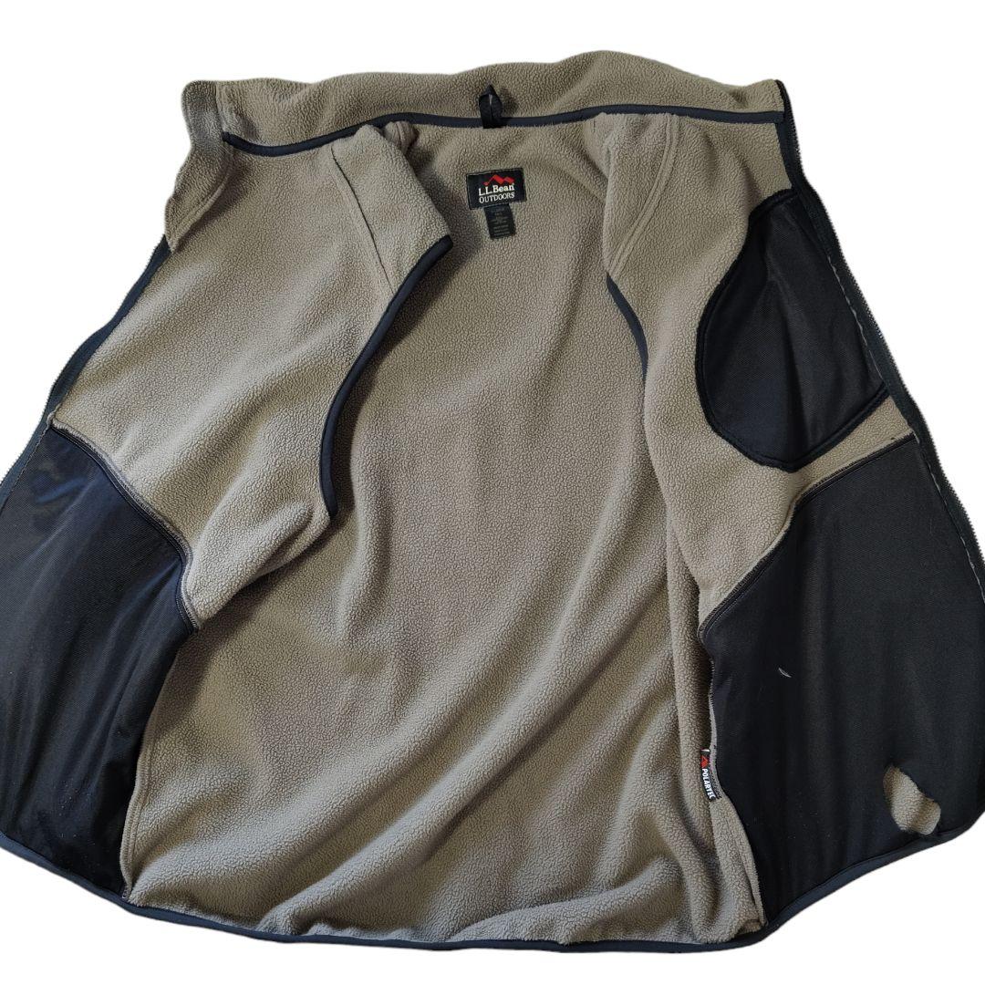 VINTAGE 90s XL Fleece vest -L.L.Bean-