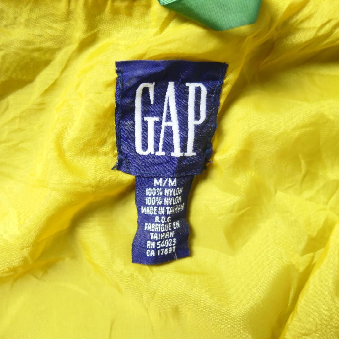 VINTAGE 90s L-XL Nylon Anorak Parka -GAP-