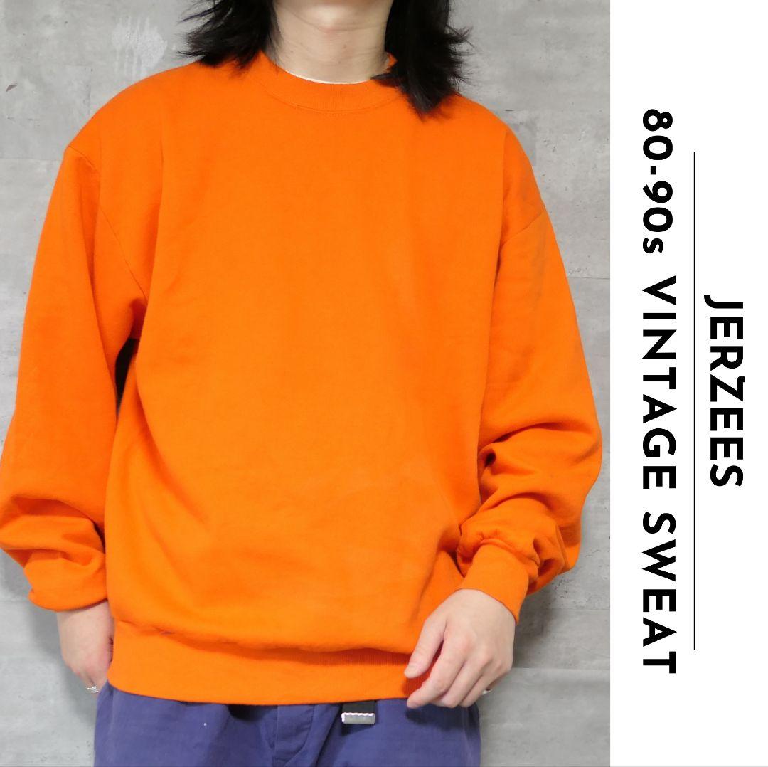 VINTAGE 80-90s L Sweatshirt -JERZEES-