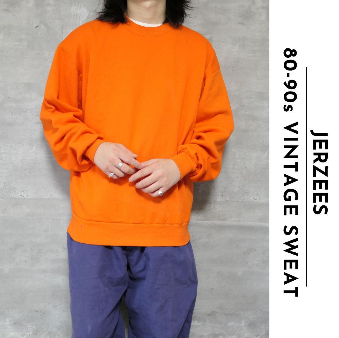 VINTAGE 80-90s L Sweatshirt -JERZEES-