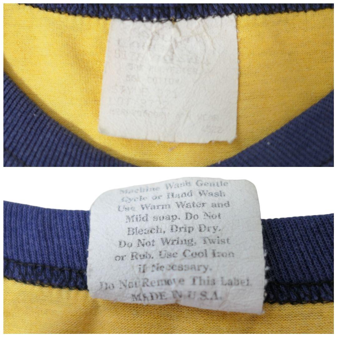 VINTAGE ~90s L Ringer T-shirt -UNKNOWN-