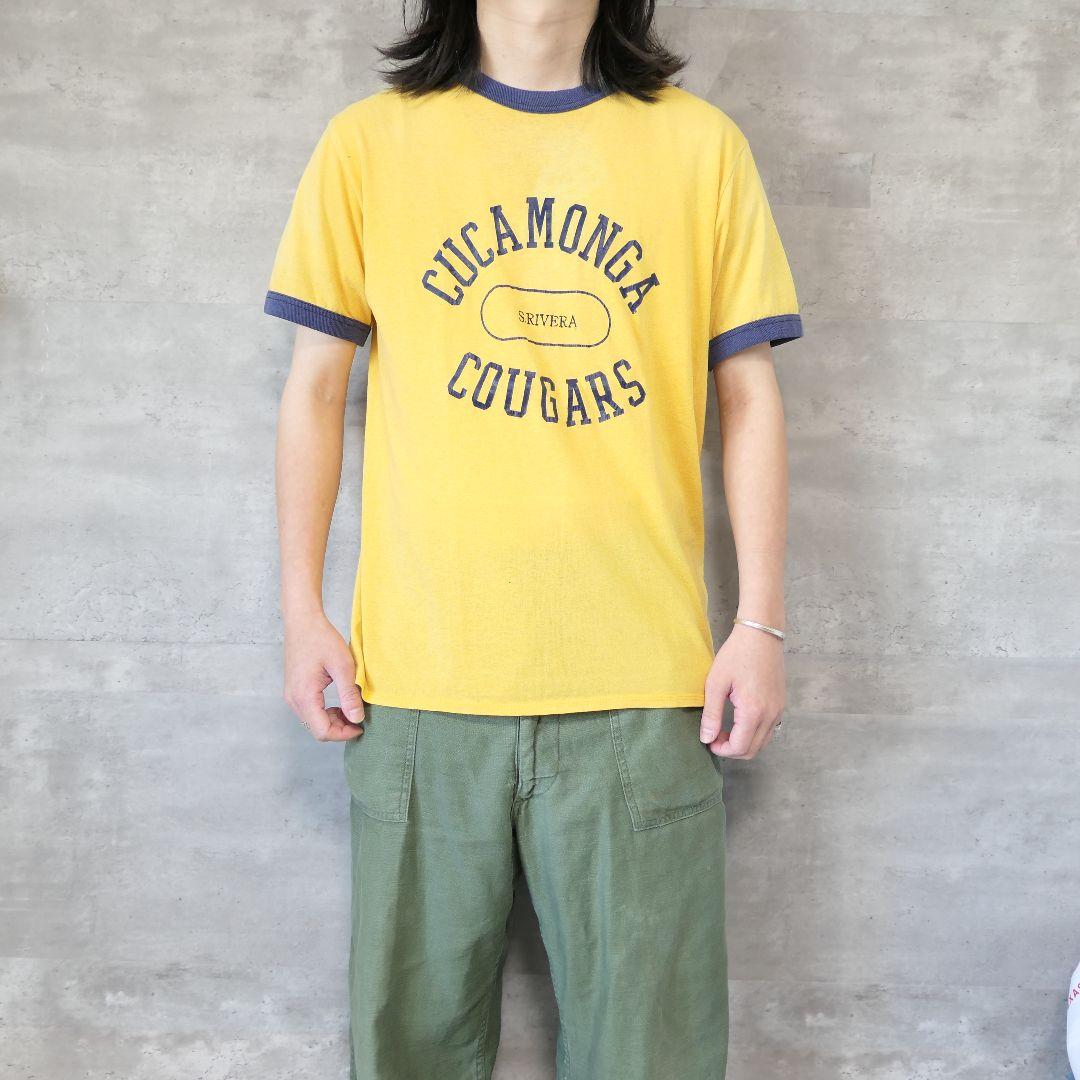 VINTAGE ~90s L Ringer T-shirt -UNKNOWN-