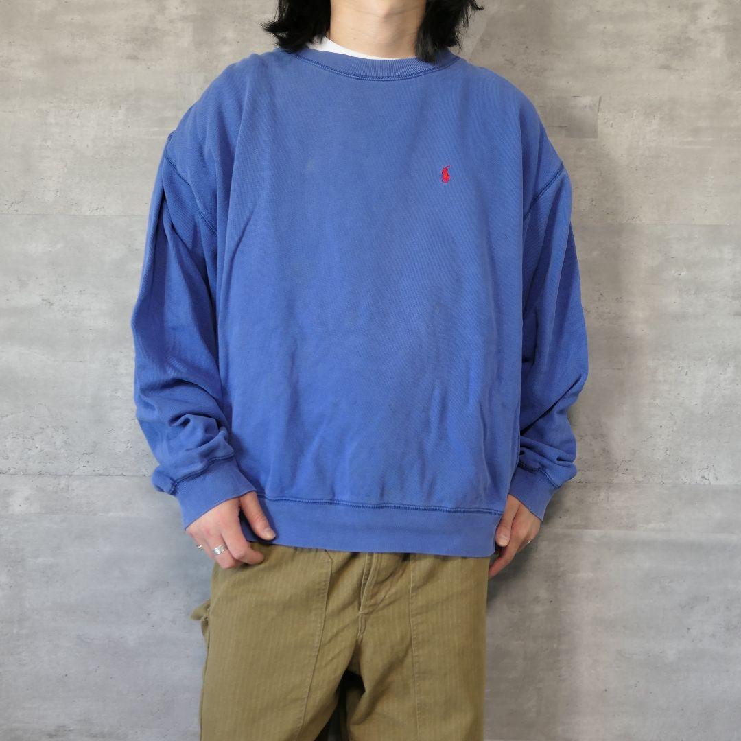 USED XL Logo sweat -Ralph Lauren-