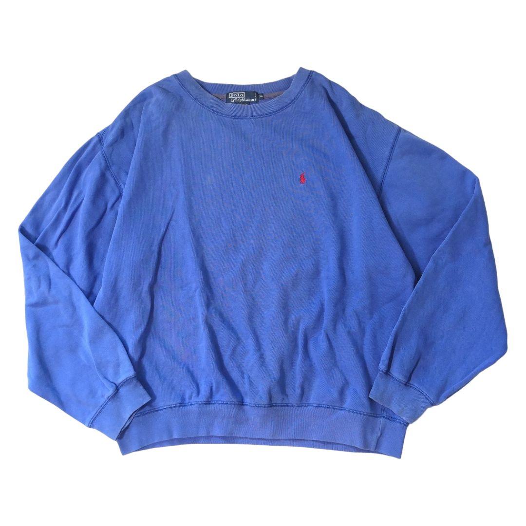 USED XL Logo sweat -Ralph Lauren-