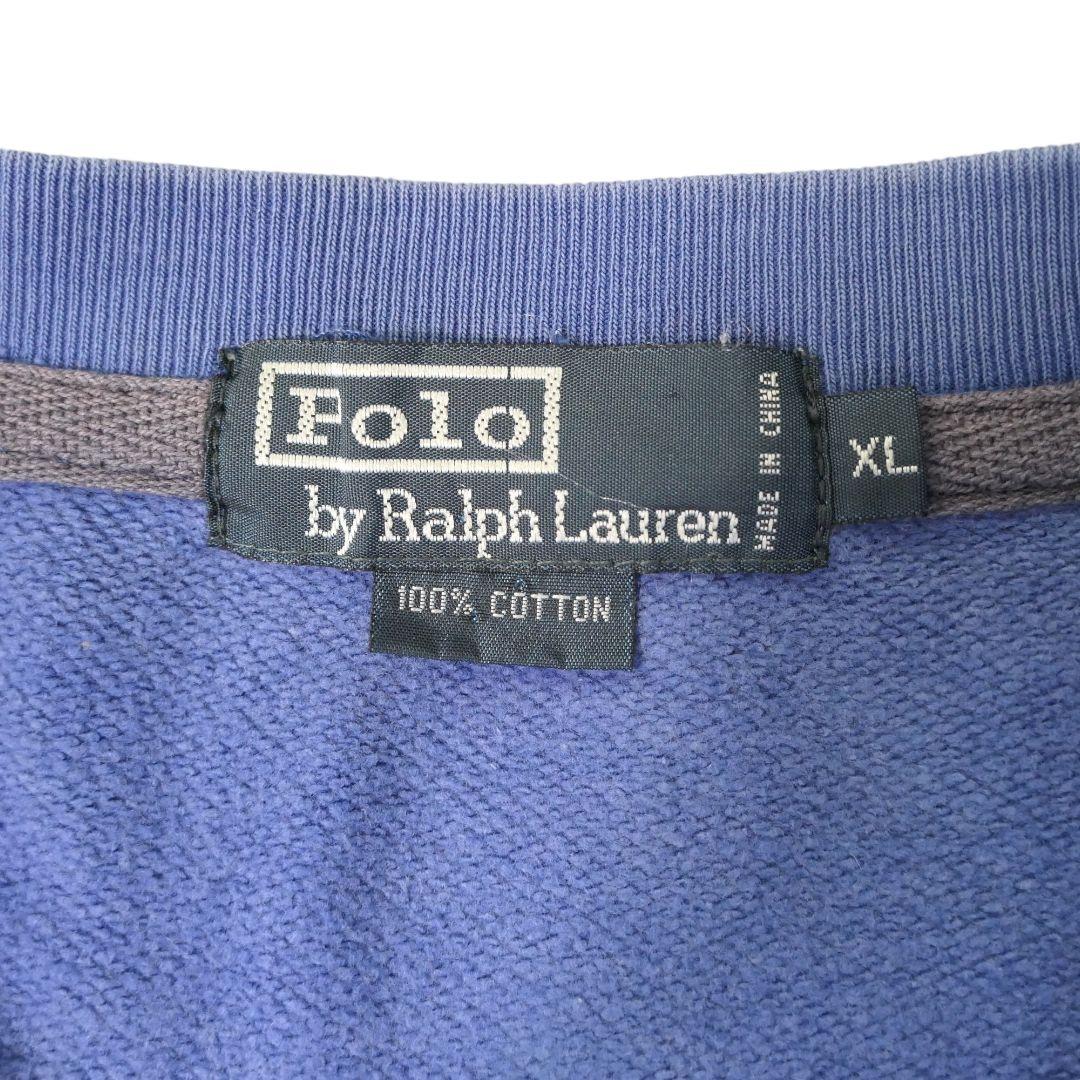 USED XL Logo sweat -Ralph Lauren-