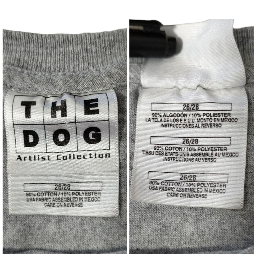 USED XL Dog printed T-shirt -THE DOG-